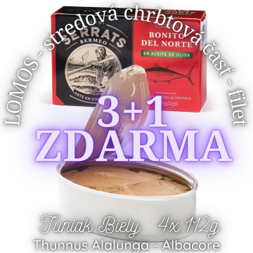 3+1 zdarma  Tuňák bílý...