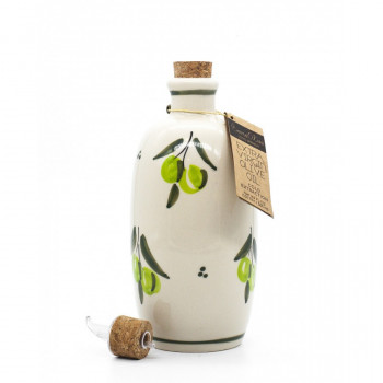 CERAMIC BOMBACHA OLIVES 500ml or 400ml EVOO