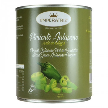 Zelená Jalapeño paprika krájaná na plátky 810g