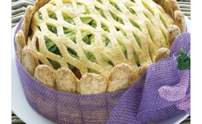 Torta Šarlota plnená bielym tuniakom